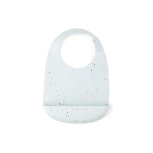 Παιδική Σαλιάρα Σιλικόνης Confetti Blue Done By Deer