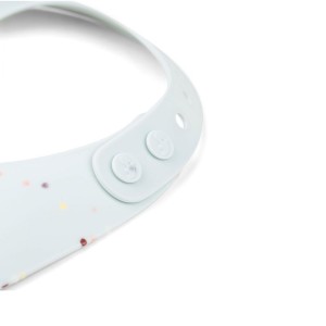 Παιδική Σαλιάρα Σιλικόνης Confetti Blue Done By Deer Παιδική Σαλιάρα Σιλικόνης Confetti Blue Done By Deer