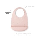 Παιδική Σαλιάρα Σιλικόνης Confetti Powder Done By Deer