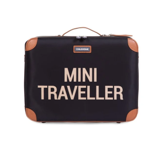 Παιδική Βαλίτσα Mini Traveller Kids Suitcase Μαύρος/Χρυσό Childhome