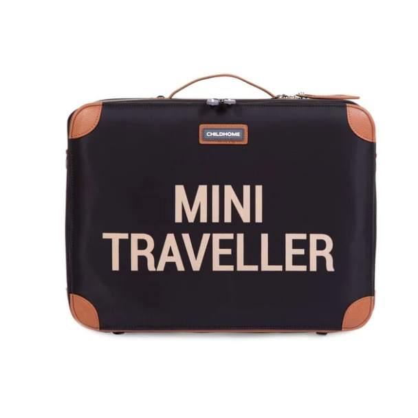 Παιδική Βαλίτσα Mini Traveller Kids Suitcase Μαύρος/Χρυσό Childhome Παιδική Βαλίτσα Mini Traveller Kids Suitcase Μαύρος/Χρυσό Childhome