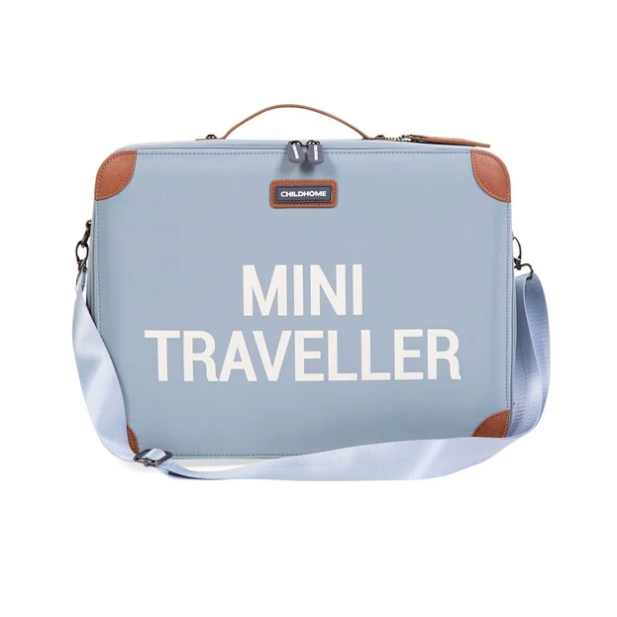 Παιδική Βαλίτσα Mini Traveller Kids Suitcase Γκρι Childhome Παιδική Βαλίτσα Mini Traveller Kids Suitcase Γκρι Childhome