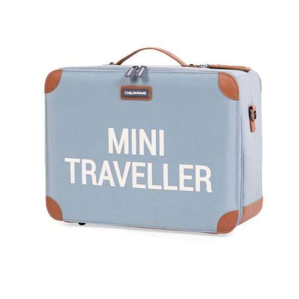 Παιδική Βαλίτσα Mini Traveller Kids Suitcase Γκρι Childhome Παιδική Βαλίτσα Mini Traveller Kids Suitcase Γκρι Childhome