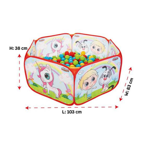 Παιδική Πισίνα Με Πλαστικές Μπάλες Pilsan 06413