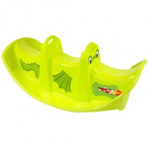 Παιδική Τραμπάλα Δράκος Πράσινο 11388 Mochtoys