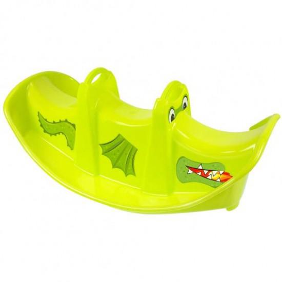 Παιδική Τραμπάλα Δράκος Πράσινο 11388 Mochtoys