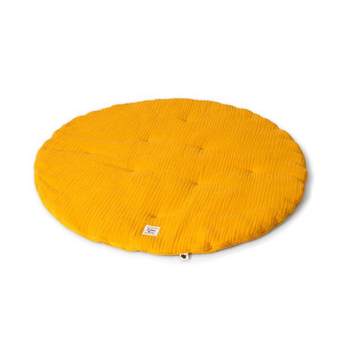 Παιδικό Χαλάκι Playmat Μουσελίνα 110x110 Marigold Mustard Funna Baby