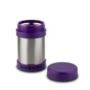 Παιδικό Δοχείο Φαγητού Ισοθερμικό Στρογγυλό We Care Μωβ 350ml Nava