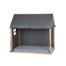 Παιδικό Κάλυμμα Γκρι Για TIPI Φυσικό Πλαίσιο Kρεβατιού 70*140cm Childhome