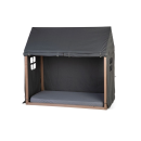 Παιδικό Κάλυμμα Γκρι Για TIPI Φυσικό Πλαίσιο Kρεβατιού 70*140cm Childhome