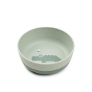 Παιδικό Μπωλ Με Αντιολισθιτική Βάση Happy Clouds Green  Done By Deer