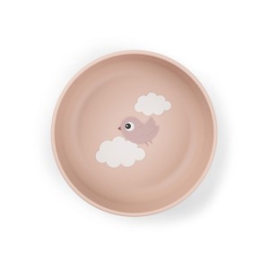 Παιδικό Μπωλ Με Αντιολισθιτική Βάση Happy Clouds Powder Done By Deer