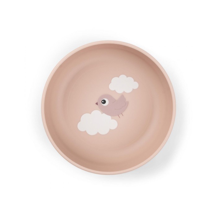 Παιδικό Μπωλ Με Αντιολισθιτική Βάση Happy Clouds Powder Done By Deer