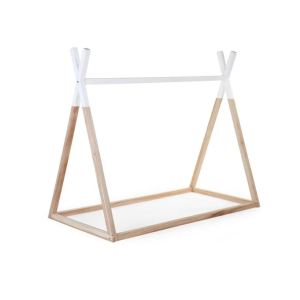 Παιδικό Πλαίσιο Kρεβατιού TIPI 70*140 cm Φυσικό-Λευκό Childhome