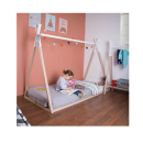 Παιδικό Πλαίσιο Kρεβατιού TIPI 70*140 cm Φυσικό-Λευκό Childhome Παιδικό Πλαίσιο Kρεβατιού TIPI 70*140 cm Φυσικό-Λευκό Childhome
