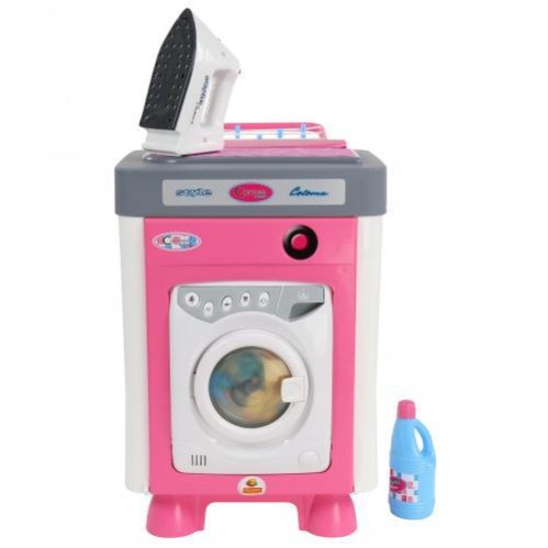 Παιδικό Πλυντήριο Ρούχων με Σιδερώστρα 57907 Polesie