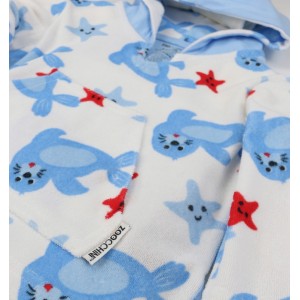 Παιδικό Πόντσο Θαλάσσης Swim Coverup UPF50+ Φώκια Zoocchini Παιδικό Πόντσο Θαλάσσης Swim Coverup UPF50+ Φώκια Zoocchini