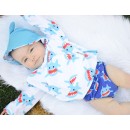 Παιδικό Πόντσο Θαλάσσης Swim Coverup UPF50+ Καρχαρίας Zoocchini Παιδικό Πόντσο Θαλάσσης Swim Coverup UPF50+ Καρχαρίας Zoocchini