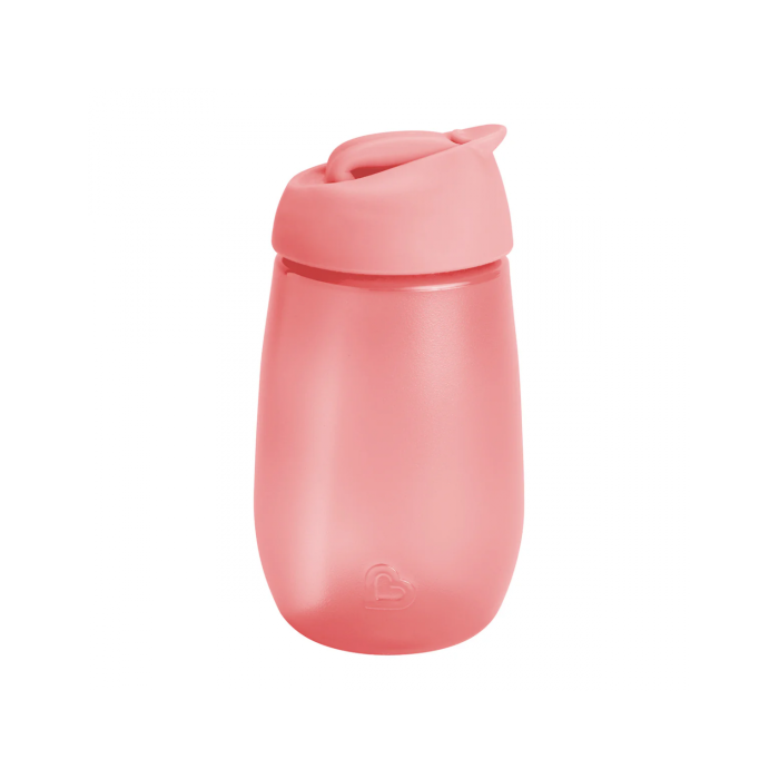 Παιδικό Ποτηράκι Simple Clean Straw Cup Ροζ Munchkin