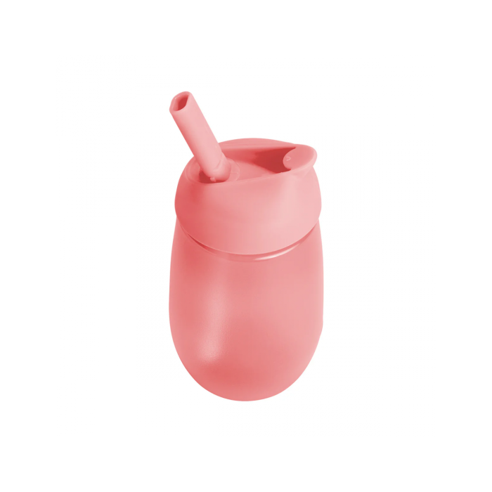 Παιδικό Ποτηράκι Simple Clean Straw Cup Ροζ Munchkin