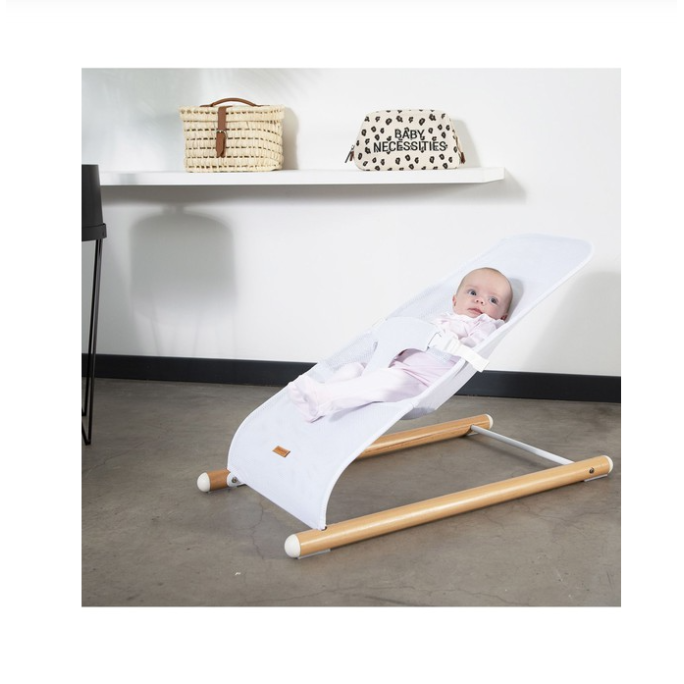 Παιδικό Ρηλάξ Evolux Λευκό Φυσικό Childhome Παιδικό Ρηλάξ Evolux Λευκό Φυσικό Childhome