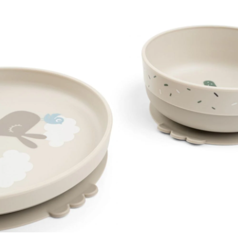 Παιδικό Σετ Φαγητού 3τμχ Lalee Sand Done By Deer