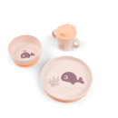 Παιδικό Σετ Φαγητού 3τμχ Wally Powder Done By Deer