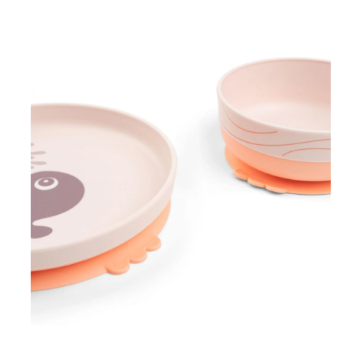 Παιδικό Σετ Φαγητού 3τμχ Wally Powder Done By Deer