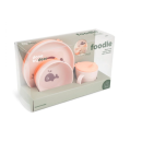 Παιδικό Σετ Φαγητού 3τμχ Wally Powder Done By Deer