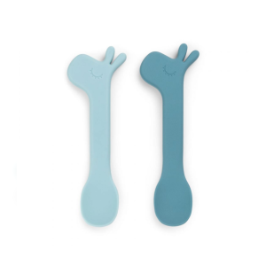 Παιδικό Σετ Κουταλάκια 2τμχ Lalee Blue 14cm Done By Deer