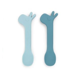 Παιδικό Σετ Κουταλάκια 2τμχ Lalee Blue 14cm Done By Deer