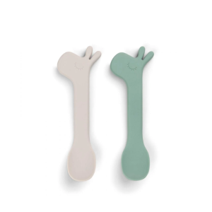 Παιδικό Σετ Κουταλάκια 2τμχ Lalee Green  14cm Done By Deer