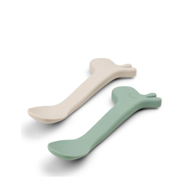 Παιδικό Σετ Κουταλάκια 2τμχ Lalee Green  14cm Done By Deer
