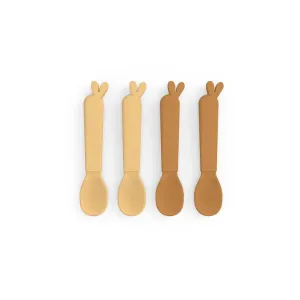 Παιδικό Σετ Κουταλάκια 4 Τμχ Lalee Μουσταρδί Done By Deer
