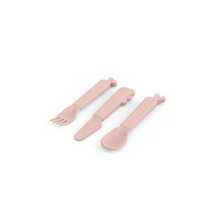 Παιδικό Σετ Κουτάλι- Πιρούνι -Μαχαίρι Friends Powder Done By Deer