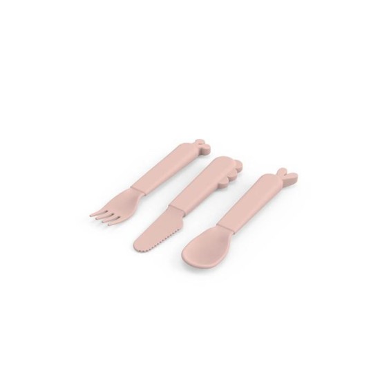 Παιδικό Σετ Κουτάλι- Πιρούνι -Μαχαίρι Friends Powder Done By Deer