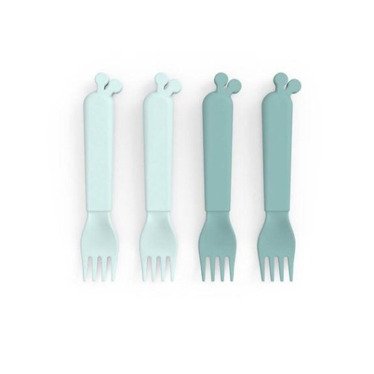 Παιδικό Σετ Πιρουνιά 4 Τμχ Raffi Μπλε Done By Deer