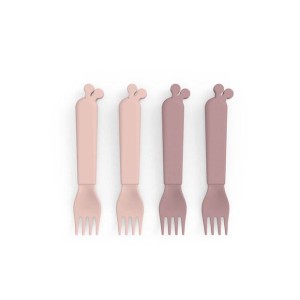 Παιδικό Σετ Πιρουνιά 4 Τμχ Raffi Powder Done By Deer