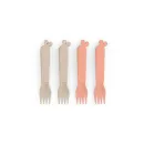 Παιδικό Σετ Πιρουνιά 4 Τμχ Raffi Sand-Coral Done By Deer