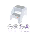Παιδικό Σκαλοπάτι Βοηθητικό Διπλό Toddler&Me Γκρι Dreambaby