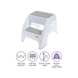 Παιδικό Σκαλοπάτι Βοηθητικό Διπλό Toddler&Me Γκρι Dreambaby Παιδικό Σκαλοπάτι Βοηθητικό Διπλό Toddler&Me Γκρι Dreambaby