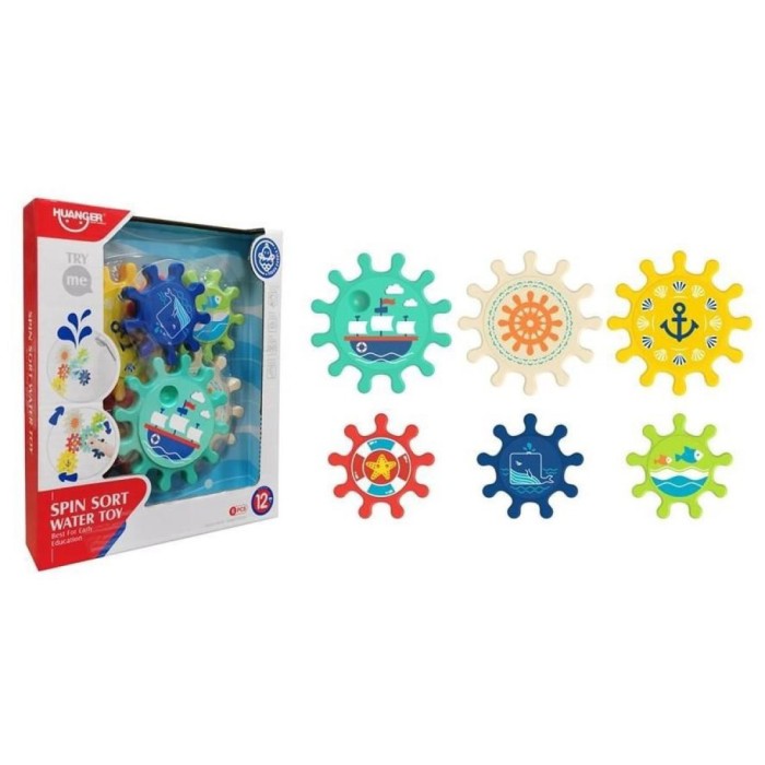 Παιχνίδι Μπάνιου 6τμχ HE0260 Huanger