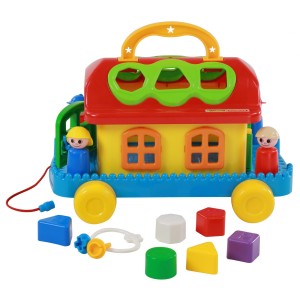 Παιχνίδι Ταξινόμησης Σχημάτων 48769 Fairy House Polesie Παιχνίδι Ταξινόμησης Σχημάτων 48769 Fairy House Polesie