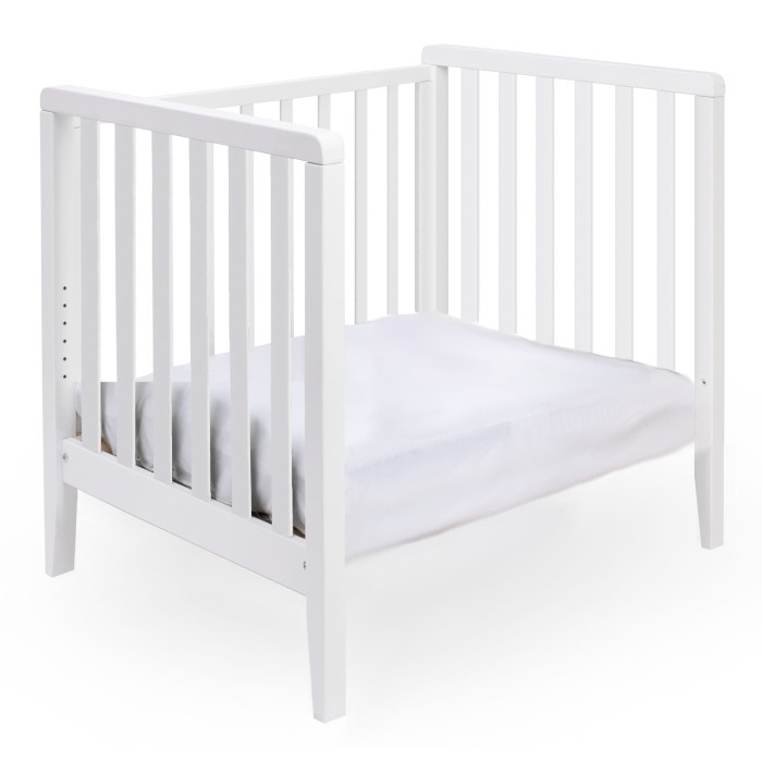 Pali Βρεφικό Σετ Win Bianco Με Λίκνο(90χ73cm) Κρεβάτι(133x73cm) Στρώματα Και Προστατευτικό Κάγκελο