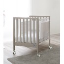 Pali Βρεφικό Σετ Win Bianco/Tortora Με Λίκνο(90χ73cm) Κρεβάτι(133x73cm) Στρώματα Και Προστατευτικό Κάγκελο