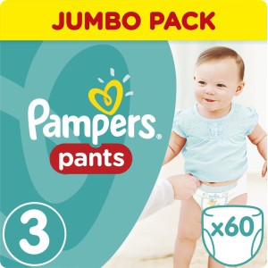Pampers Pants Jumbo Pack No 3 (6-11kg) 60τμχ Pampers Pants Jumbo Pack No 3 (6-11kg) 60τμχ