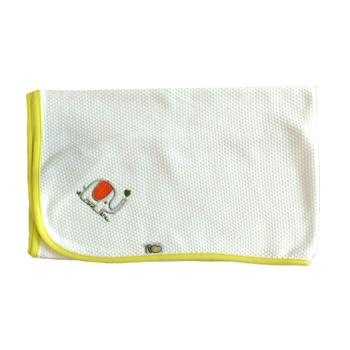 Πάνα Αγκαλιάς Με Κέντημα Λαχανί Figlio Bino