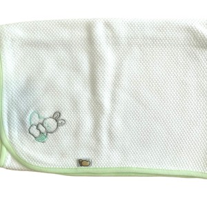 Πάνα Αγκαλιάς Με Κέντημα Μέντα Figlio Bino