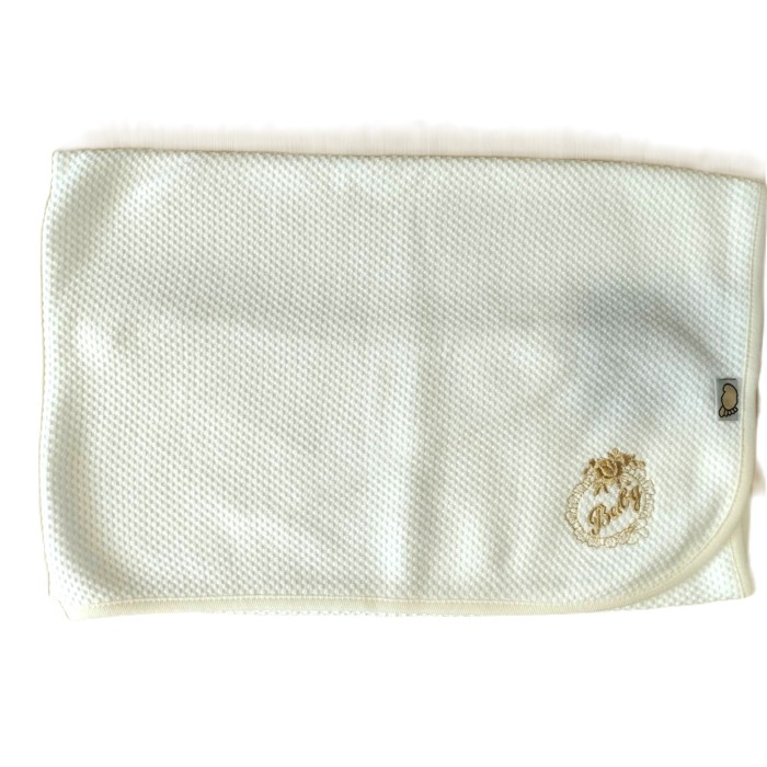 Πάνα Αγκαλιάς Με Κέντημα Λευκό Figlio Bino