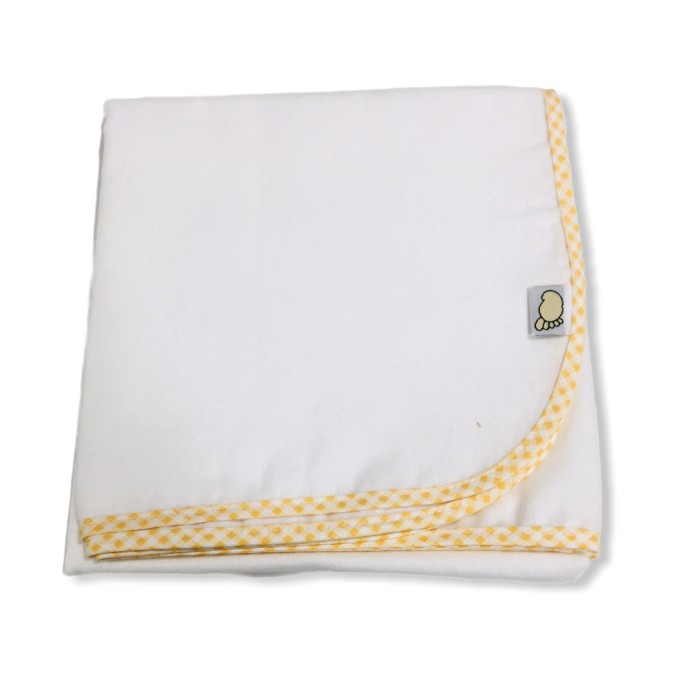 Πάνα Αγκαλιάς Ρέλι Με Κέντημα Κίτρινο Figlio Bino